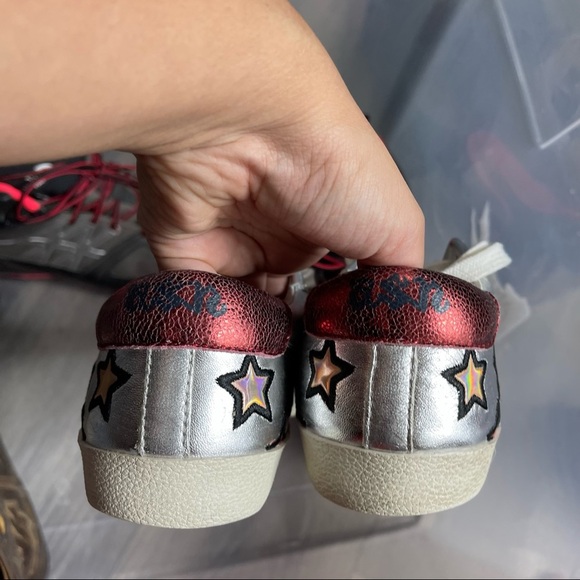 ASH stars‎ majestic motif trainers sneakers size 8 - Picture 4 of 7